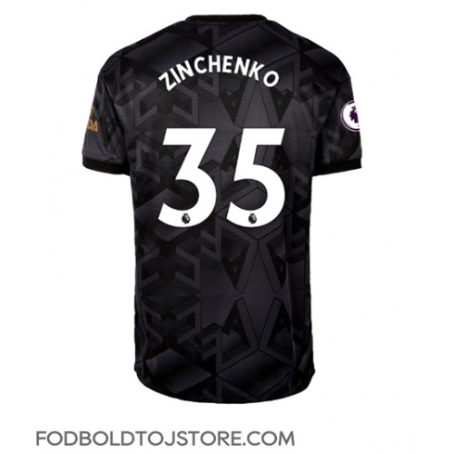 Arsenal Oleksandr Zinchenko #35 Udebanetrøje 2022-23 Kortærmet